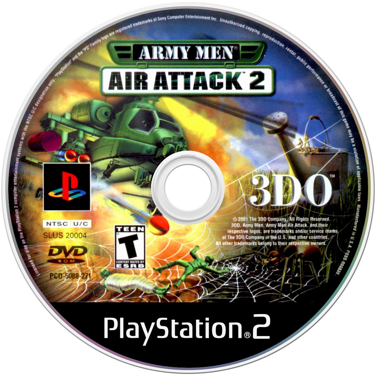 Army Men Air Attack 2 media 4 for Playstation 2